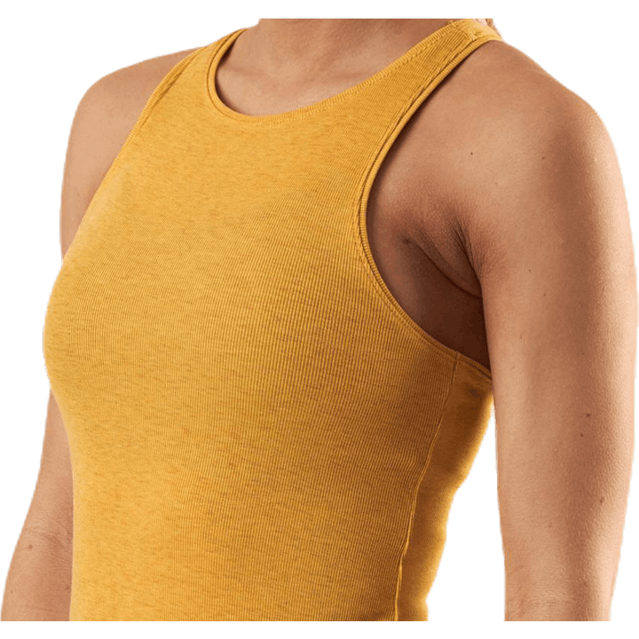 Yoga Luxe Rib Tank Yellow