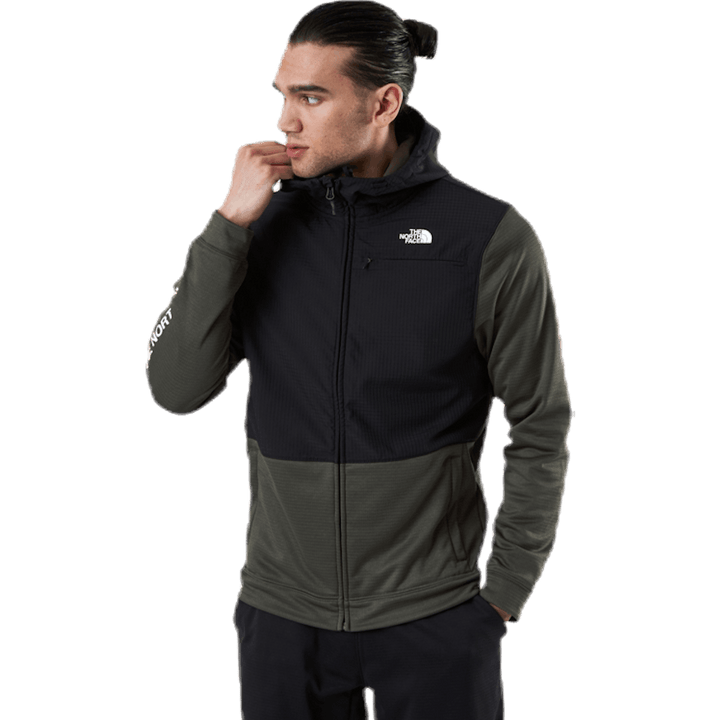 Train N Logo Overlay Jacket Green