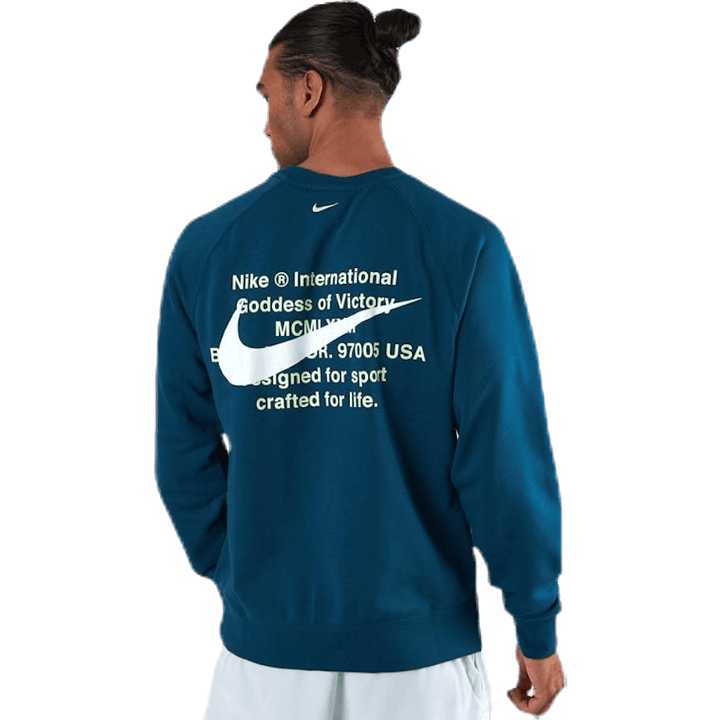 Swoosh Crew FT Blue
