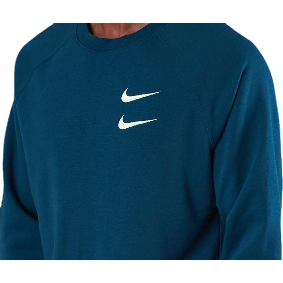 Swoosh Crew FT Blue