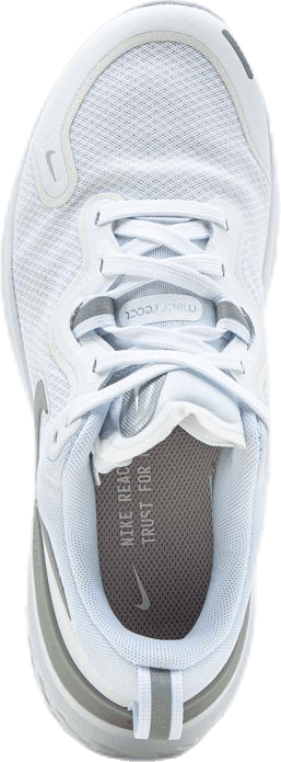 React Miler White/Silver