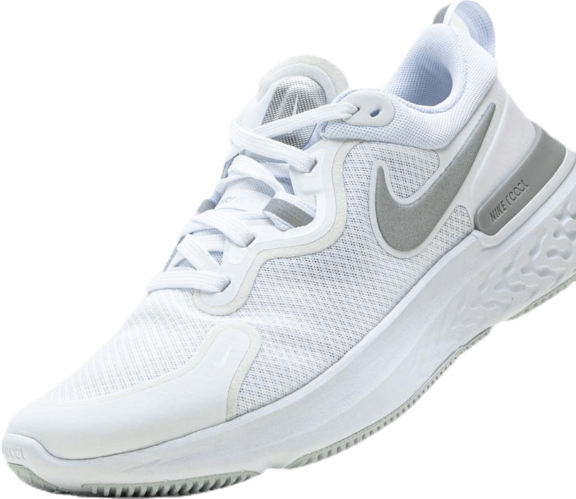 React Miler White/Silver