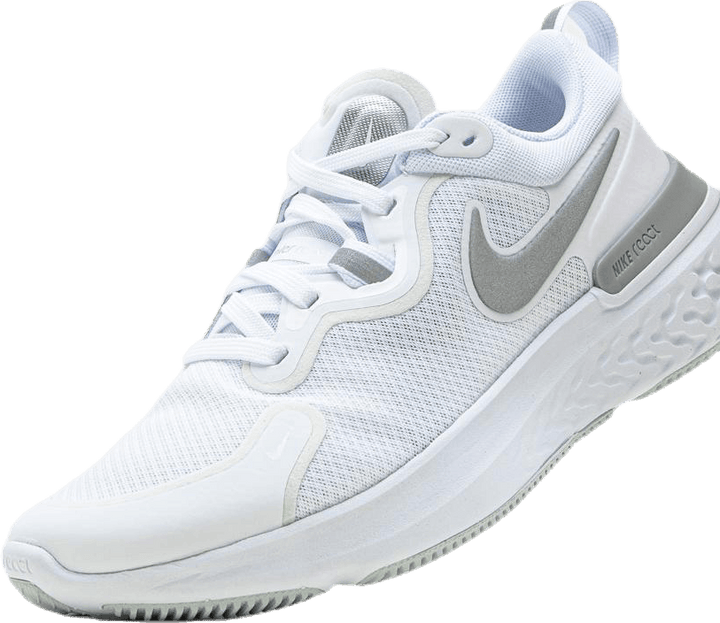React Miler White/Silver