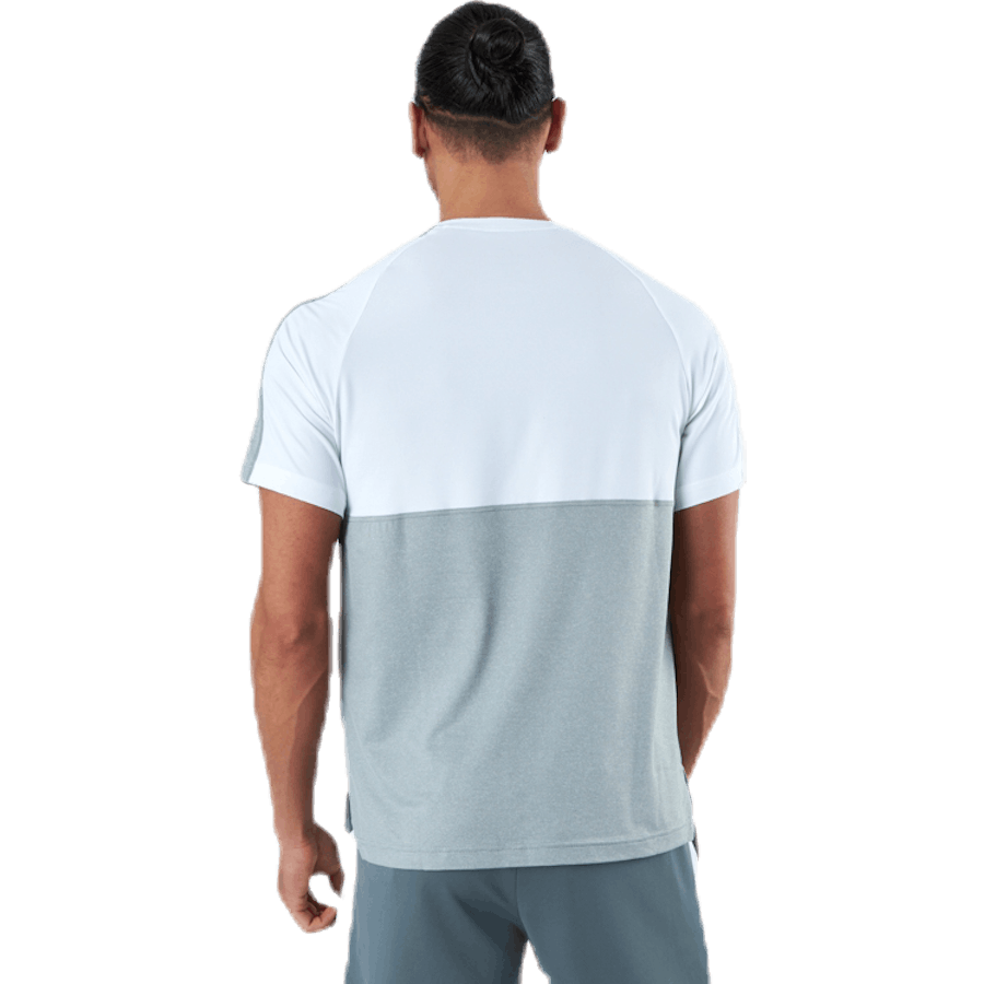 Haut Dri-FIT Hyper SS Blanc/Gris