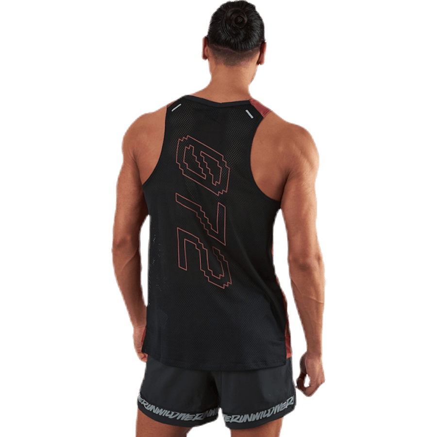 Tílko Dri-FIT Rise 365 Wild Run Tank Black/Red