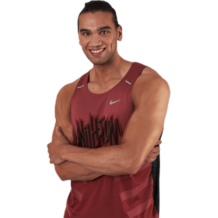 Tílko Dri-FIT Rise 365 Wild Run Tank Black/Red