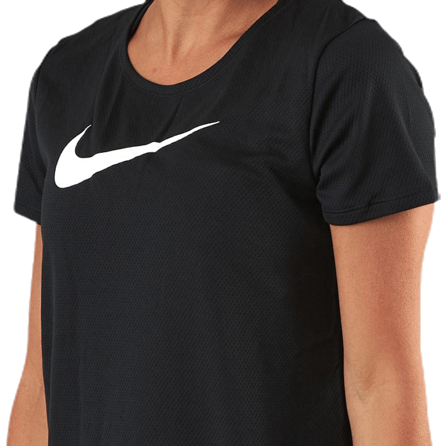 Swoosh Run SS Black/Silver