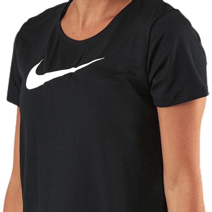 Swoosh Run SS Black/Silver