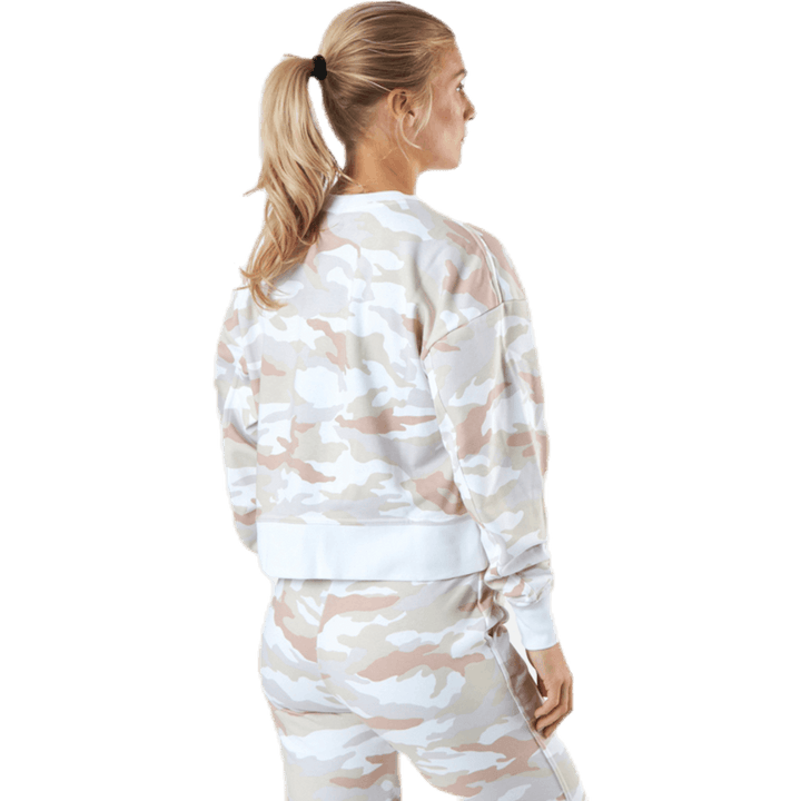 Women'S Dri-Fit Get Fit Training Crew White/White
