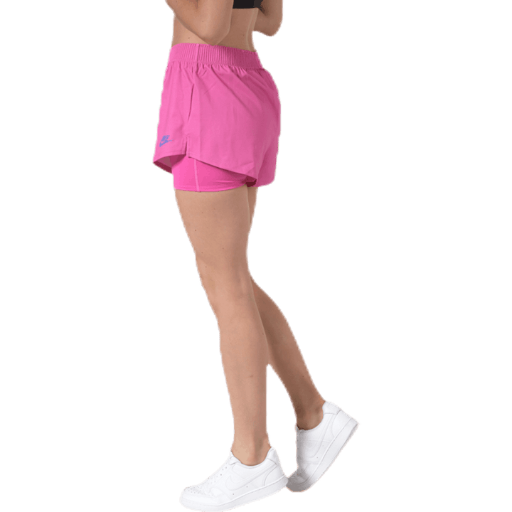 Court Slam Shorts Rosa/Blau