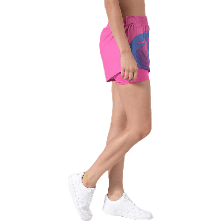 Court Slam Shorts Rosa/Blau