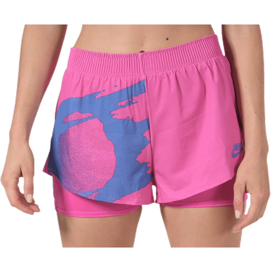 Court Slam Shorts Rosa/Blau