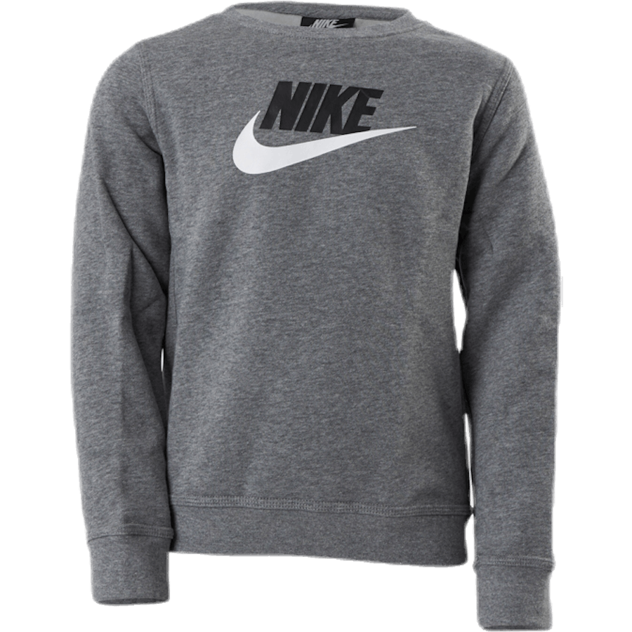 Sportswear Club Fleece Big Kids' (Boys') Crew CARBON HEATHER