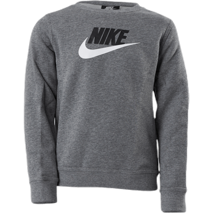 Sportswear Club Fleece Big Kids' (Boys') Crew CARBON HEATHER