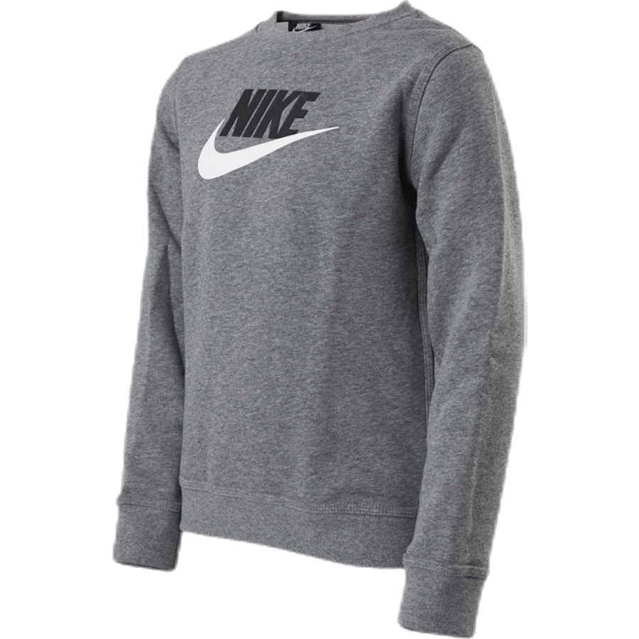 Sportswear Club Fleece Big Kids' (Boys') Crew CARBON HEATHER