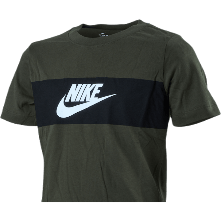 Chest Panel Tee Junior Green