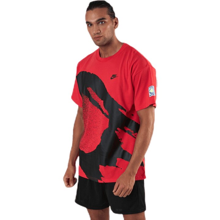 Court Tee Challenge Fireball Black/Red