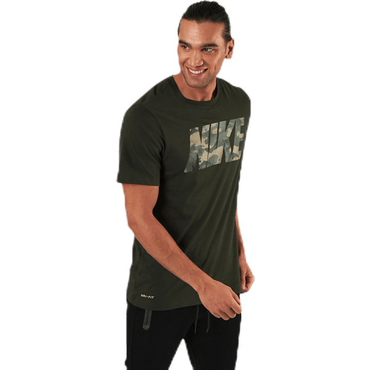 Dry Camo Block Tee Grün