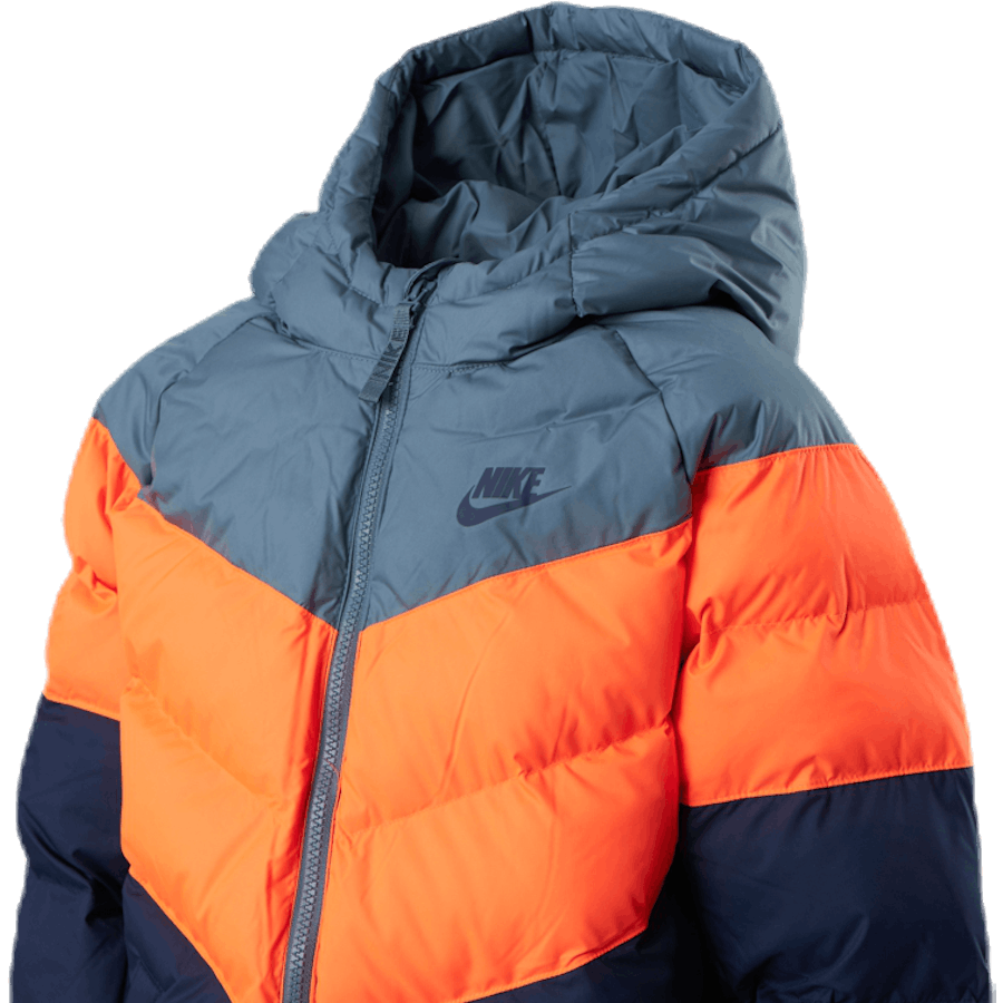 Junior NSW Stadium Jacket Orange/Blue
