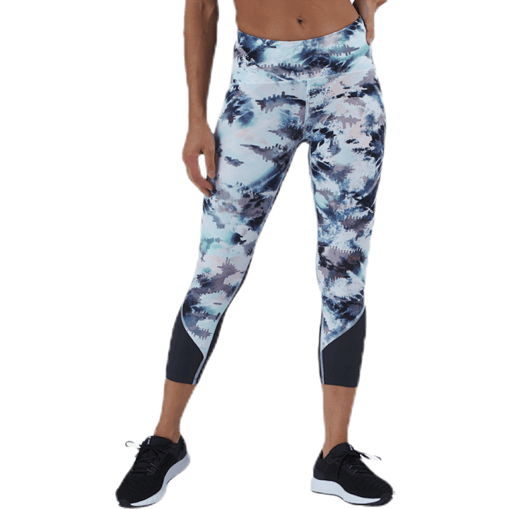 Fly Fast Printed Crop Blue
