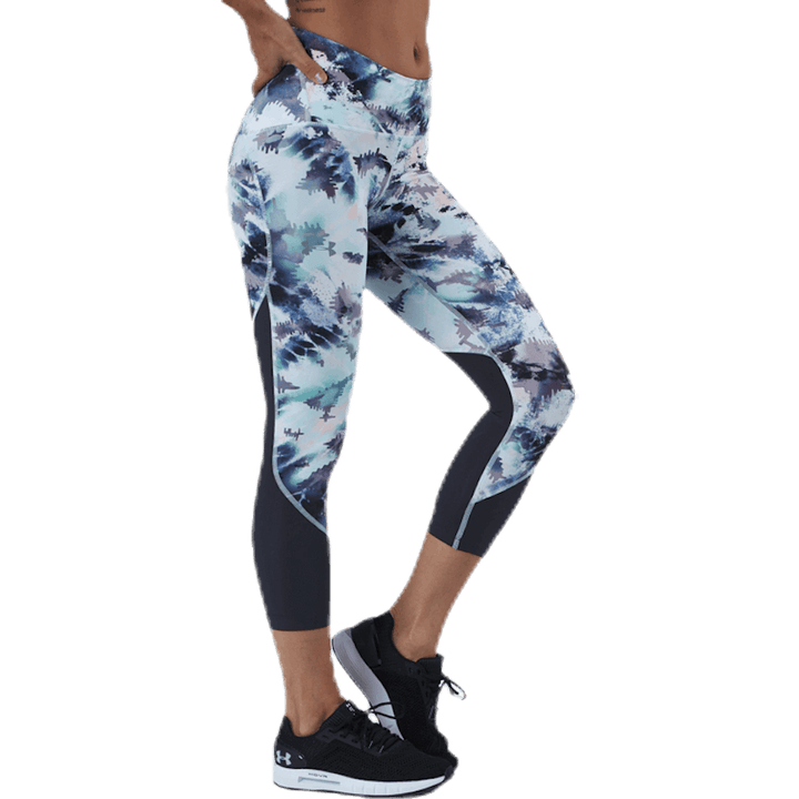 Fly Fast Printed Crop Blue
