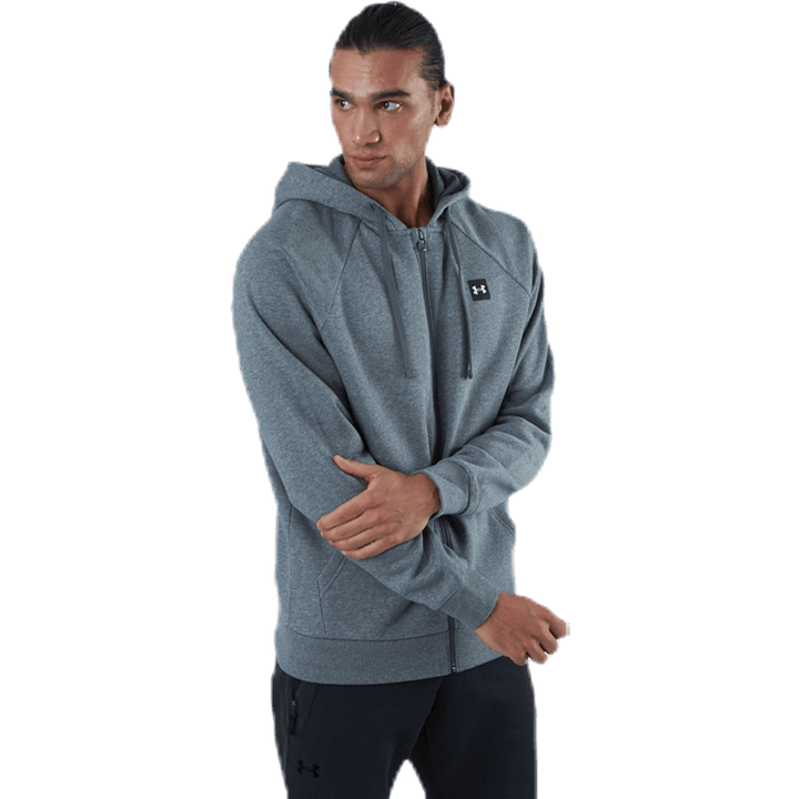 Rival Fleece Fz Hoodie Grau