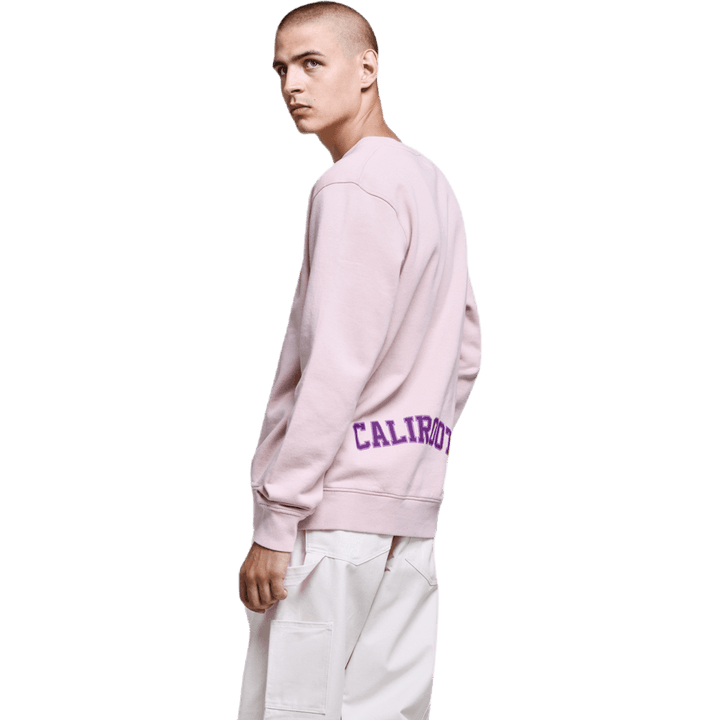 Sporty La Crewneck Pink