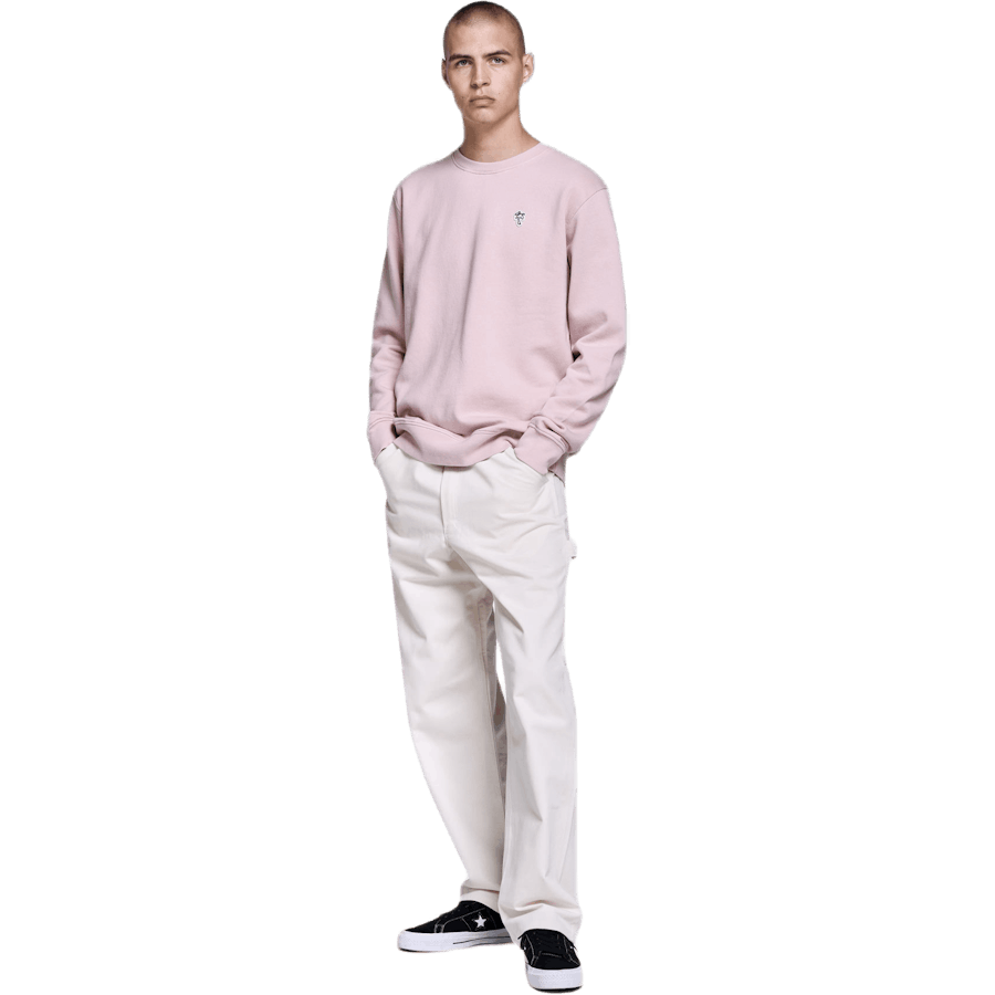 Sporty La Crewneck Pink