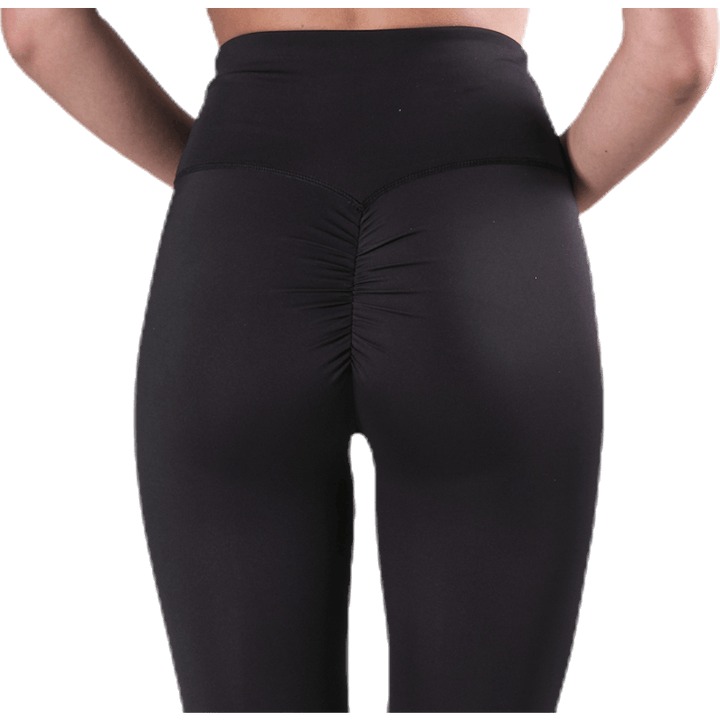 Pančuchy Fitness Scrunch 7/8 Black