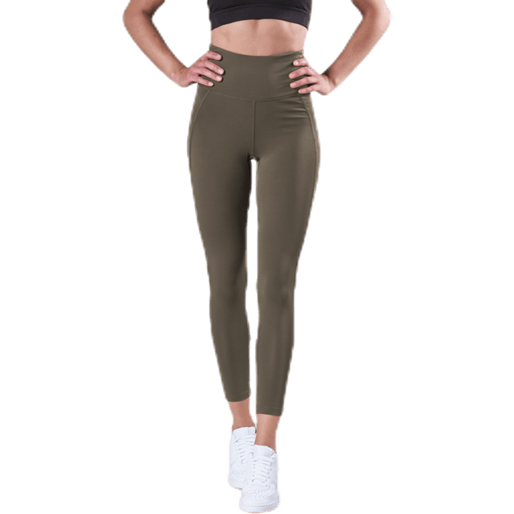 Pančuchové nohavice Fitness Scrunch 7/8 Green