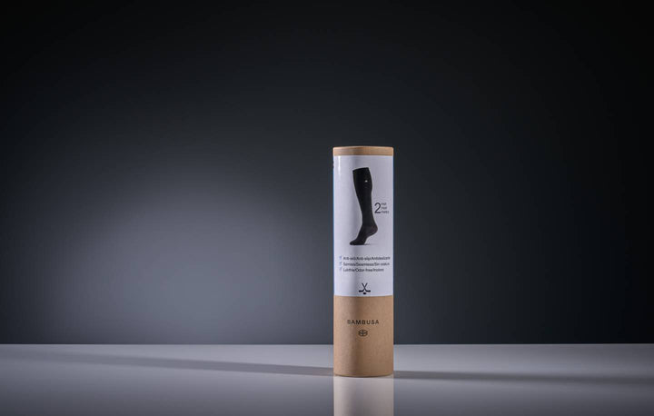 Hockey Socks Bamboo 2-Pack Black