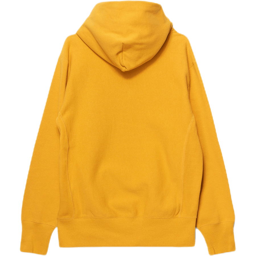 Pulóver s kapucňou Reverse Weave Yellow