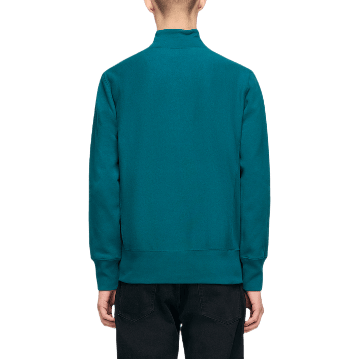 Malá mikina Script Half Zip Sweatshi Green
