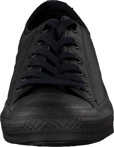 Chuck Taylor All Star Ox Leather Black Monochrome