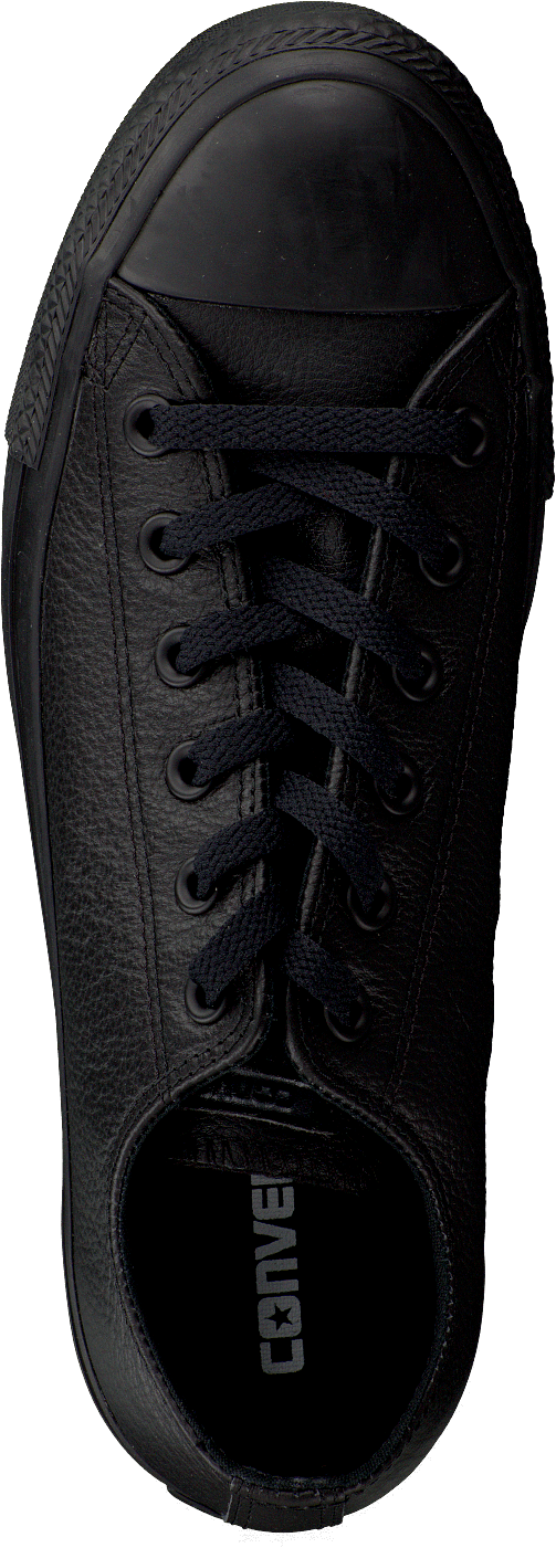 Chuck Taylor All Star Ox Leather Black Monochrome