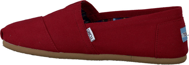 Men's Classics Red Canvas