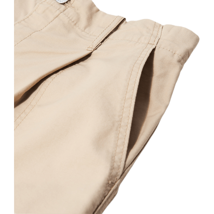Pleated Utility Short Khaki