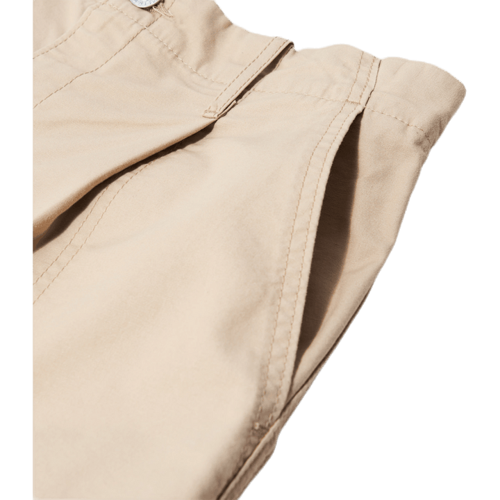 Pleated Utility Short Khaki