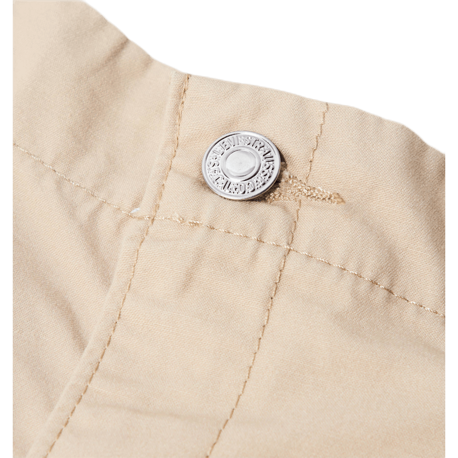 Pleated Utility Short Khaki