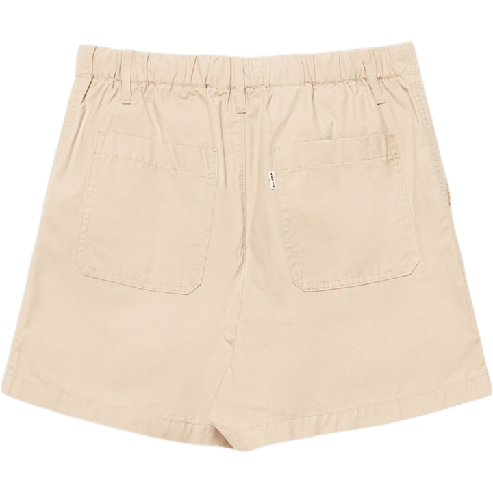 Pleated Utility Short Khaki