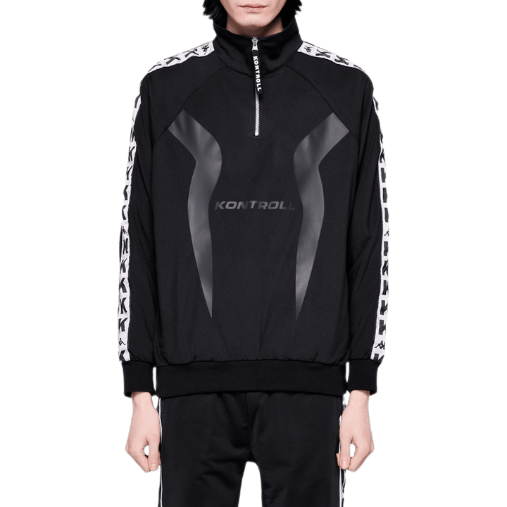Half Zip Banda Jacket Black
