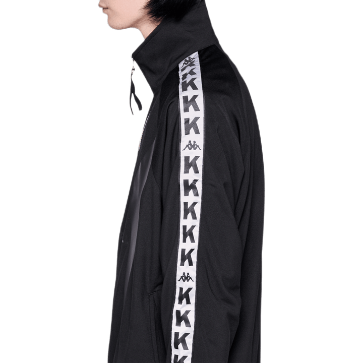 Half Zip Banda Jacket Black