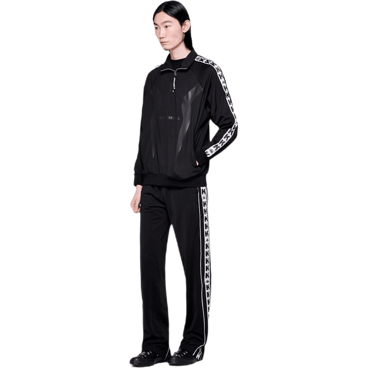 Half Zip Banda Jacket Black