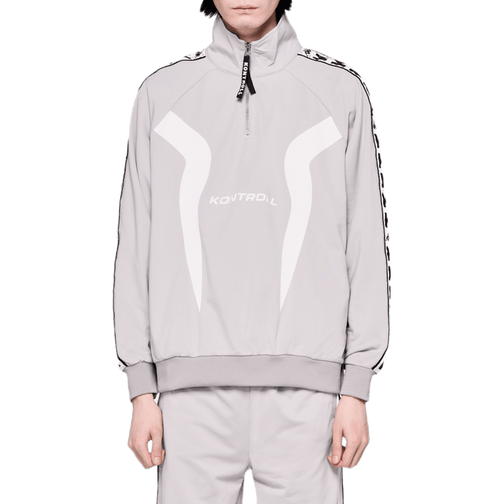 Half Zip Banda Jacket Gray
