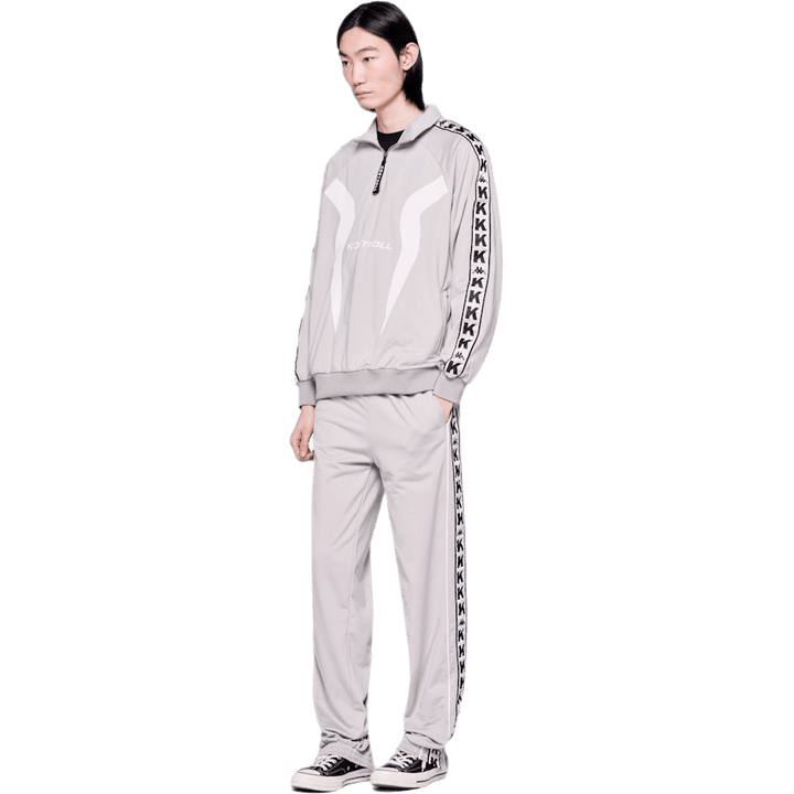 Half Zip Banda Jacket Gray