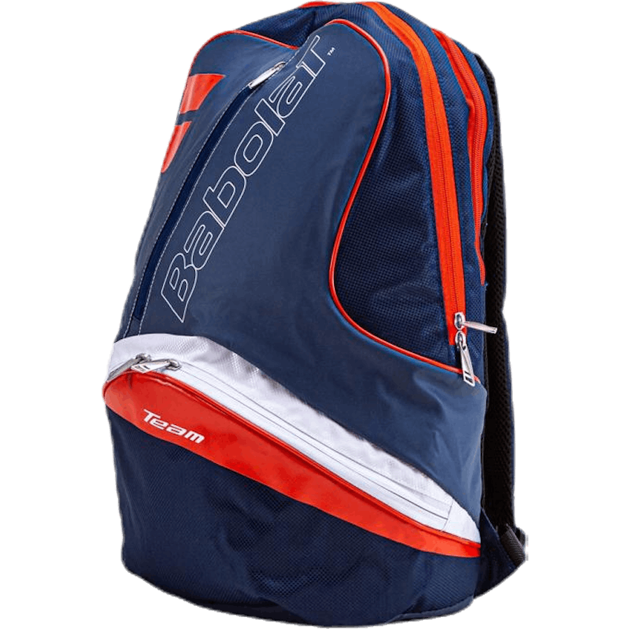 Badmintonový tímový batoh modrá/biela
