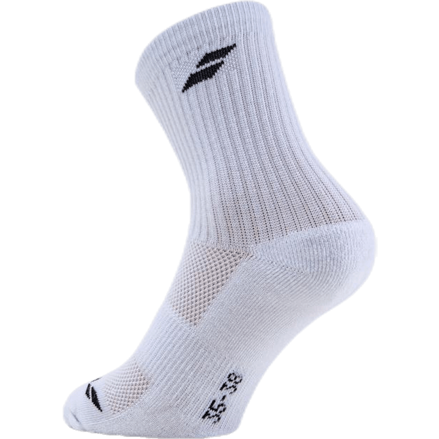 3 Pairs Pack white