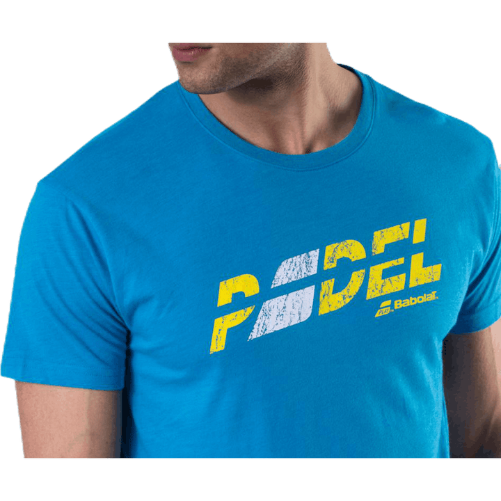 Padel Exercise T-Shirt Blue