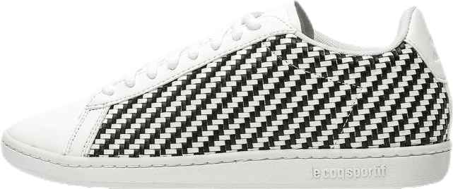 CourtsetT W Tessuto Bianco/Nero