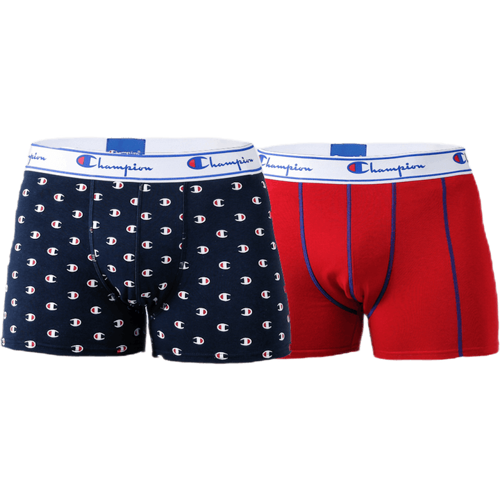 Everyday Boxer x 2 Modrá/červená